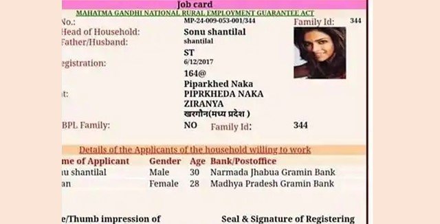 job _card _deepika