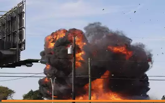 Two planes collided